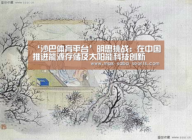 ‘沙巴体育平台’明思挑战:在中国推进能源存储及太阳能科技创新(图2) 沙巴体育官网