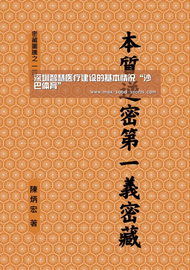 深圳智慧医疗建设的基本情况“沙巴体育”(图2) 沙巴体育app